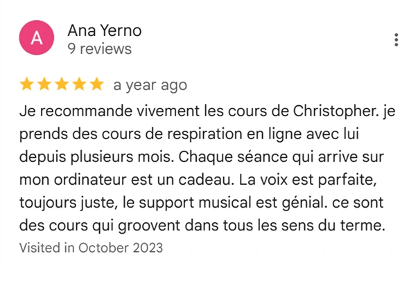 Ana Testimonial